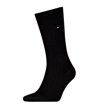 Tommy Hilfiger Strømper Premium Basket Wool Socks Sort Str 41/42 Herre