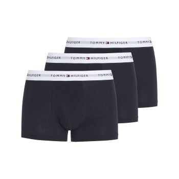 Tommy Hilfiger 3P Signature Essential Cotton Trunk Marineblå bomuld Small Herre