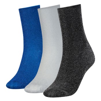 Tommy Hilfiger Strømper 3P Women Glitter Gifting Sock Flerfarvet One Size Dame