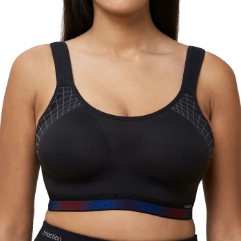 triaction by Triumph Triumph Triaction Cardio Flow N01 EX BH Sort D 75 Dame