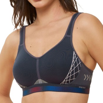 triaction by Triumph Triumph Triaction Cardio Flow P Ex BH Mørkgrå  G 75 Dame