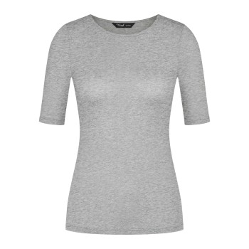 Triumph Beauty Layers Short Sleeve Wool Top Grå uld X-Large Dame