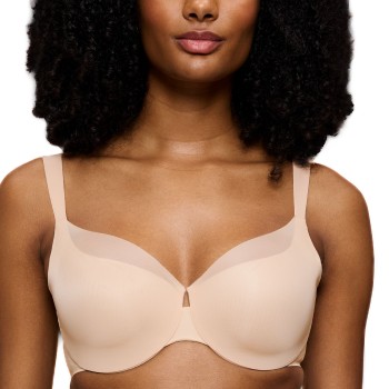 Triumph BH BMU Illusion Curve Minimizer Bra Beige C 75 Dame