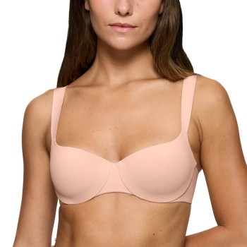 Triumph BH Body Make-Up Illusion Balconette Bra Beige D 90 Dame