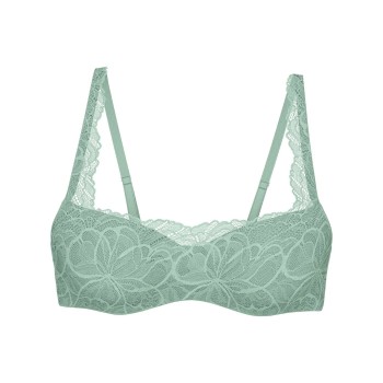 Triumph BH Body Make-Up Illusion Lace Balconette Lysegrøn C 90 Dame