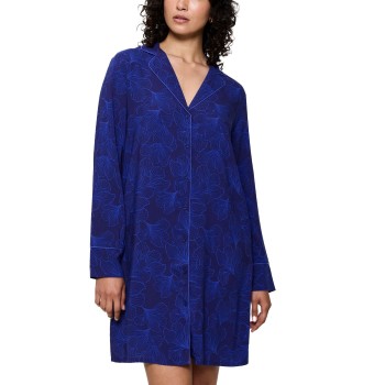 Triumph Boyfriend Fit Nightdress Mørkblå viskose 38 Dame