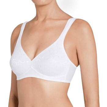 Triumph BH Elegant Cotton N Hvid E 75 Dame
