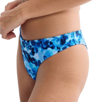 Triumph Midnight Swim Brazilian Bikini Bottom Blå Mønster 36 Dame