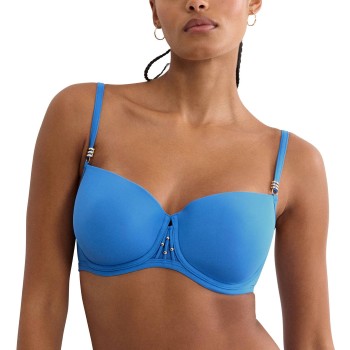 Triumph Palina Love By The Sea Bikini Top Blå D 42 Dame