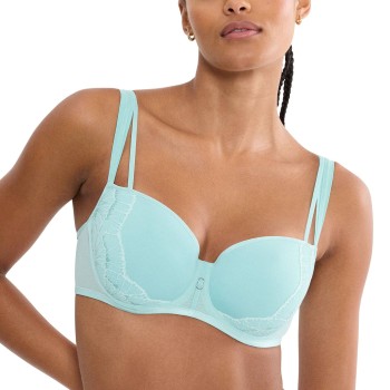 Triumph BH Palina Moonlight Kiss Wired Padded Bra Turkise D 70 Dame