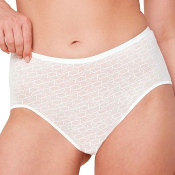 Triumph Trusser Signature Sheer Maxi Hvid 36 Dame