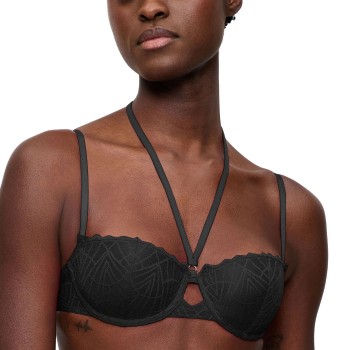 Triumph BH That Night In Vegas Wired Balconette Bra Sort D 90 Dame