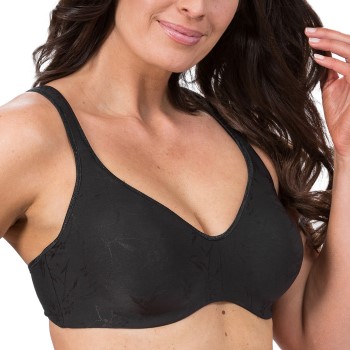 Trofé Trofe Ebba Underwire Bra BH Sort B 95 Dame