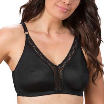 Trofé Trofe Katja Wireless Bra BH Sort C 85 Dame