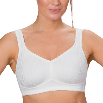 Trofé Trofe Louise Soft Bra BH Hvid polyamid B 80 Dame