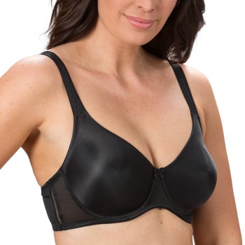 Trofé Trofe Minimizer Underwire Bra BH Sort F 85 Dame
