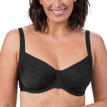 Trofé Trofe Mix Bikini Underwire Bra Sort B 46 Dame