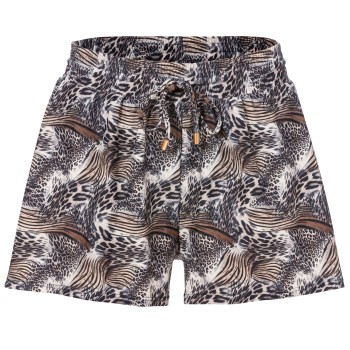 Trofé Trofe Mix Bikini Wildlife Swimwear Shorts Sort mønstret 36 Dame