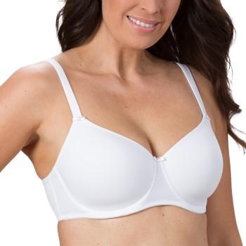 Trofé Trofe Sanna T-shirt Underwire Bra BH Hvid E 75 Dame