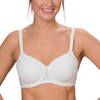 Trofé Trofe Sanna Underwire Stripe Bra BH Hvid B 70 Dame