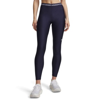 Under Armour HeatGear Women Compression Leggings Marineblå polyester Small Dame