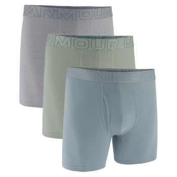 Under Armour 3P Perfect Cotton 6in Boxer Flerfarvet X-Large Herre