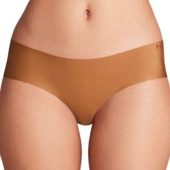 Under Armour Trusser 3P Pure Stretch No Show Hipster Lysbrun  Medium Dame