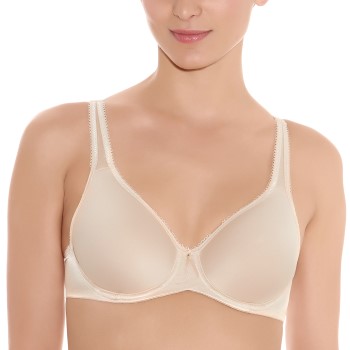 Wacoal BH Basic Beauty Spacer Underwire T-Shirt Bra Beige polyester D 85 Dame