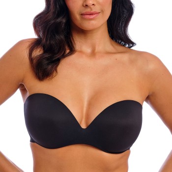 Wacoal BH Ines Secret Moulded Strapless Bra Sort B 85 Dame