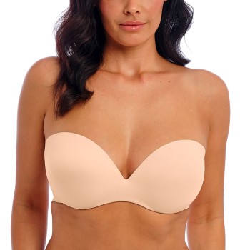 Wacoal BH Ines Secret Moulded Strapless Bra Beige D 75 Dame