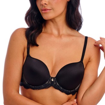 Wacoal BH Vivid Attraction UW Contour Bra Sort G 75 Dame