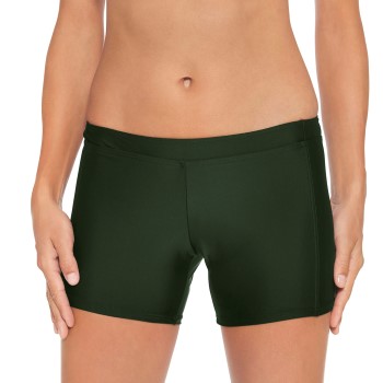 Wiki Basic Panty With Leg Mørkgrøn  40 Dame
