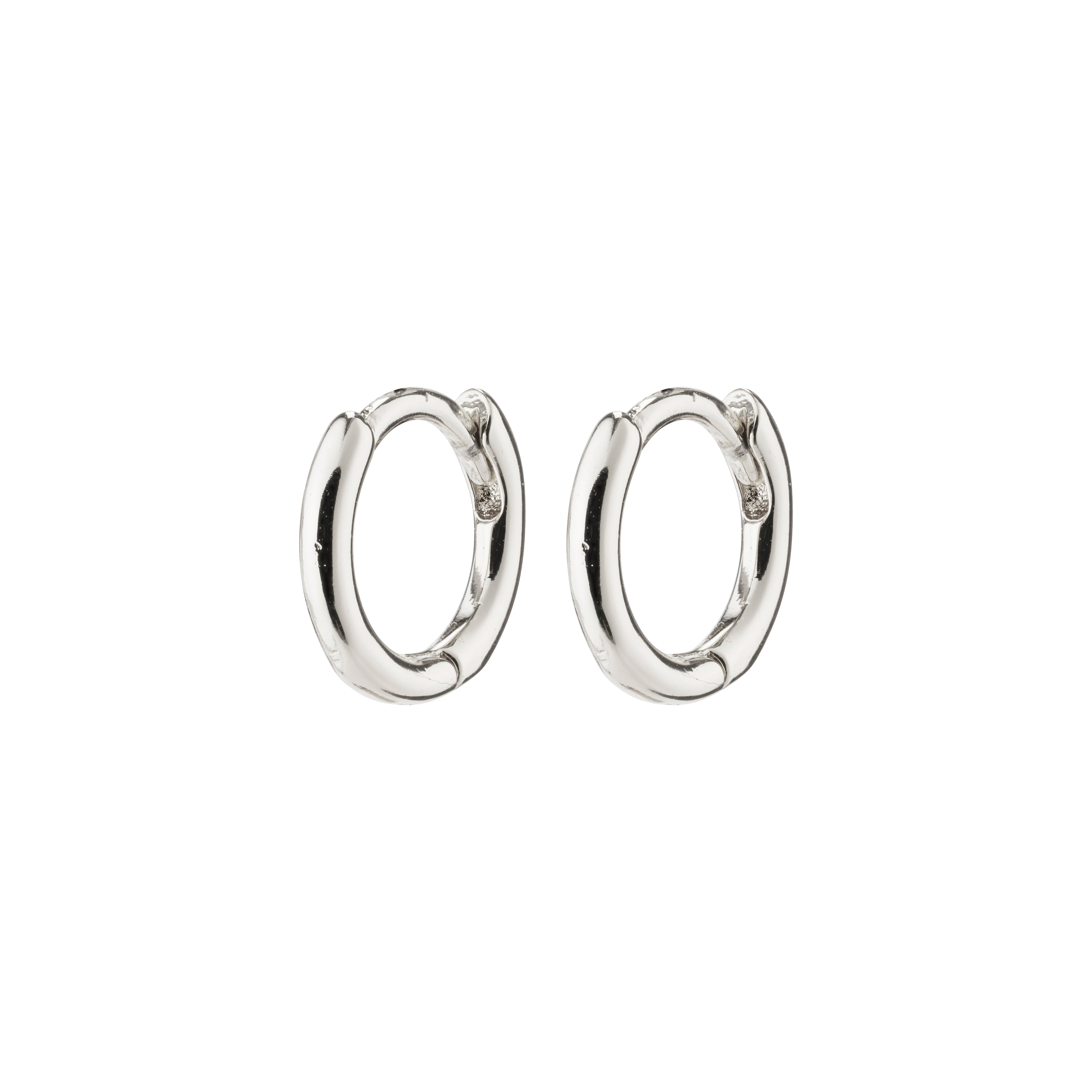 Pilgrim EANNA huggie hoops sølvbelagt