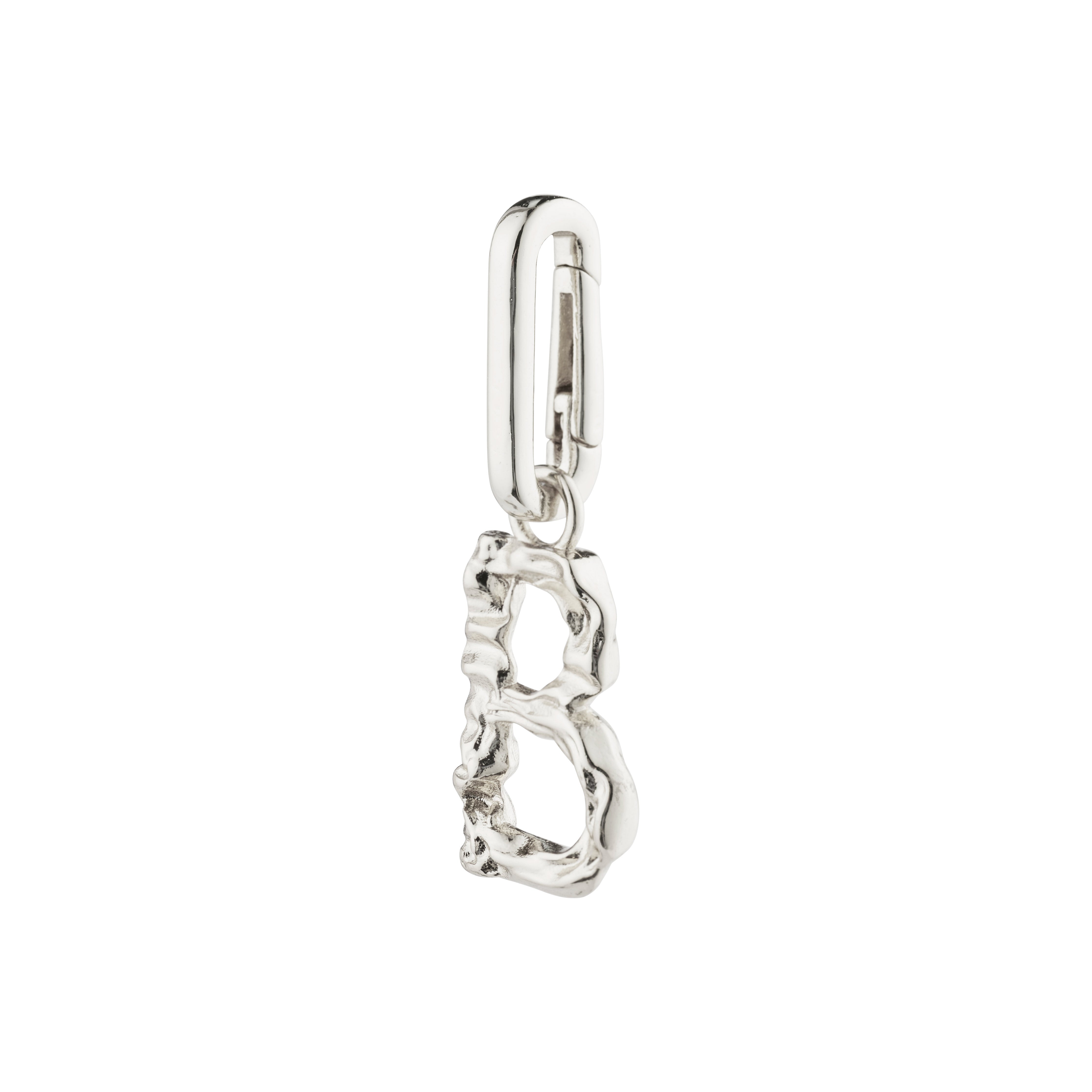 Pilgrim CHARM vedhæng B, sølvbelagt