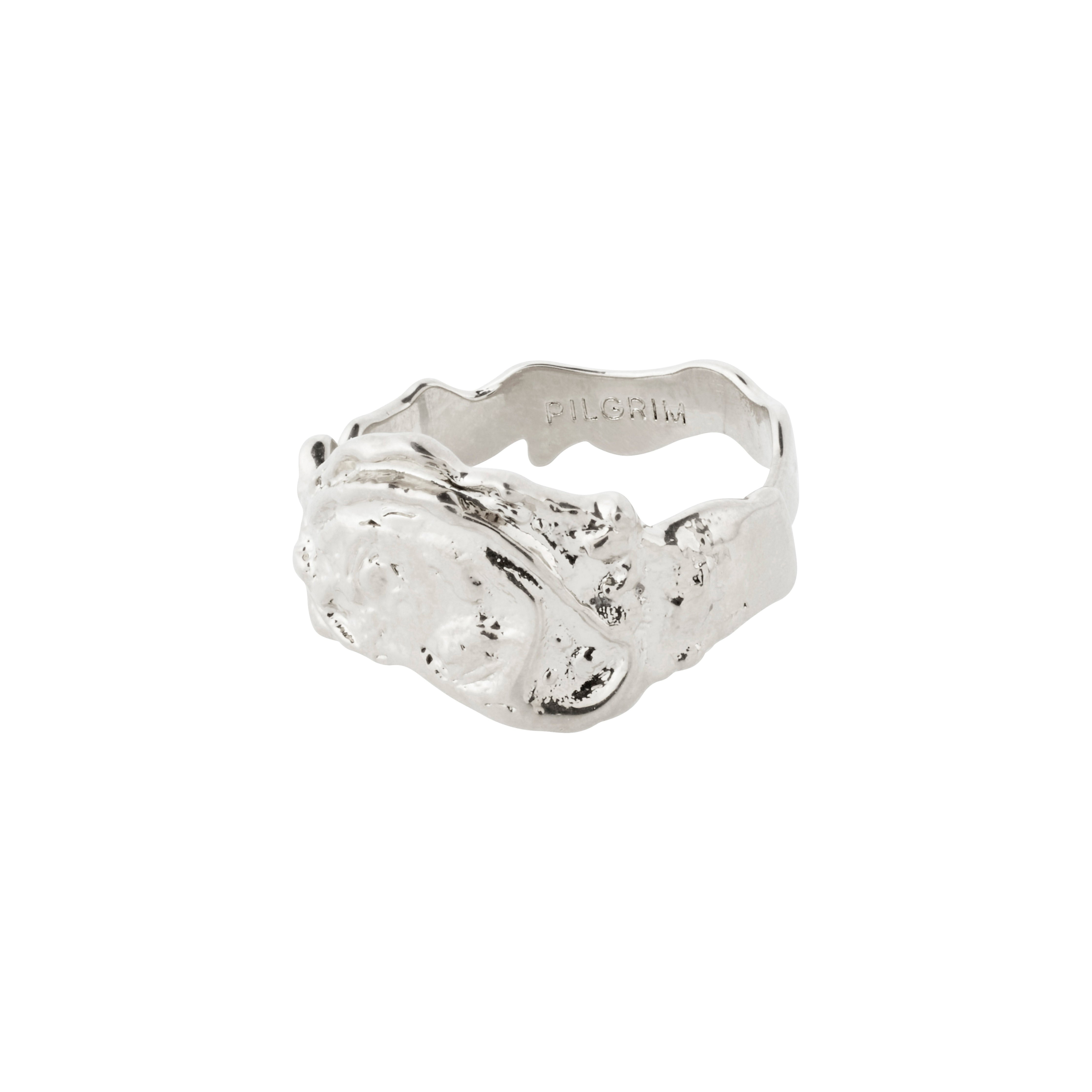 Pilgrim BLOSSOM organisk ring sølvbelagt
