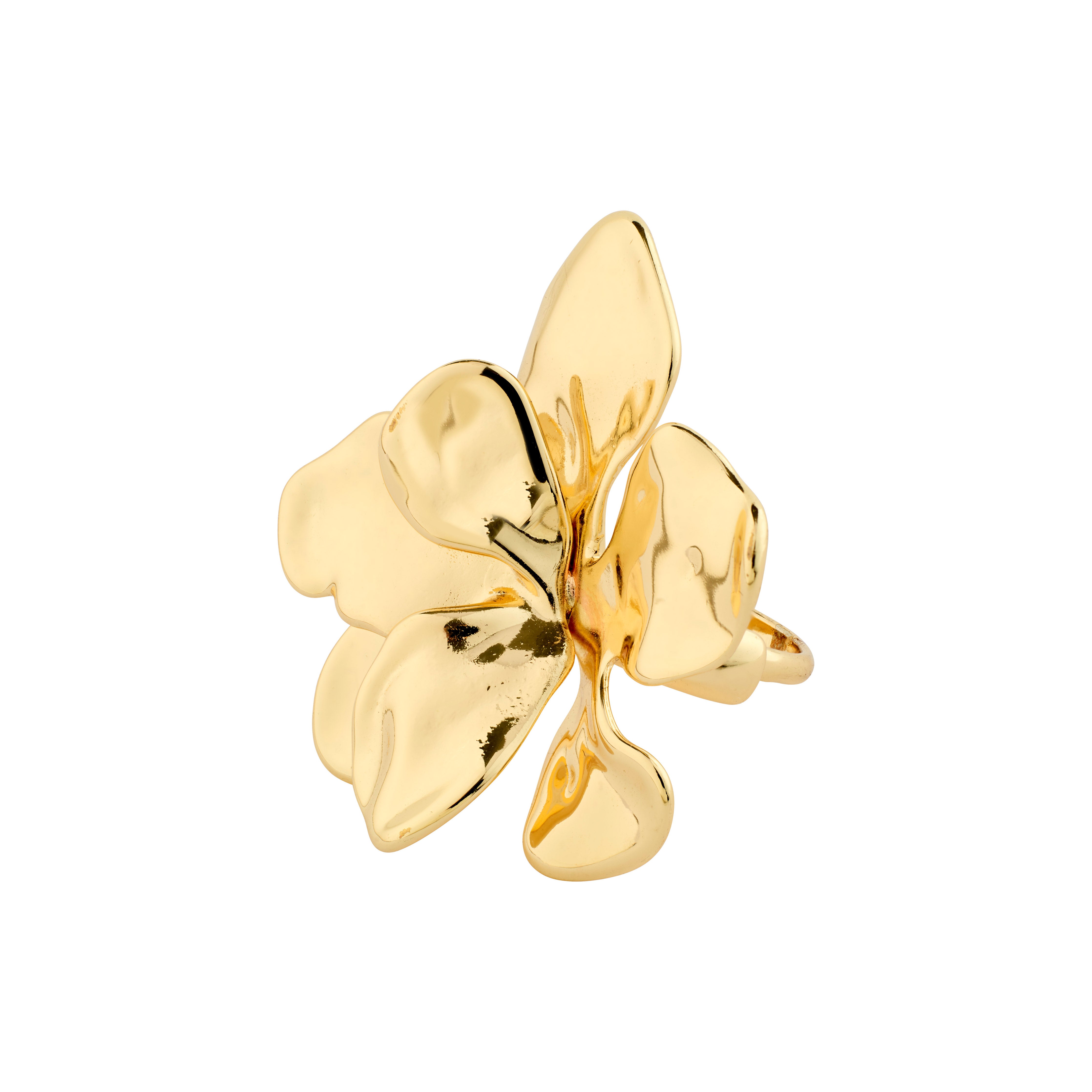 Pilgrim LUNITH ring guldbelagt