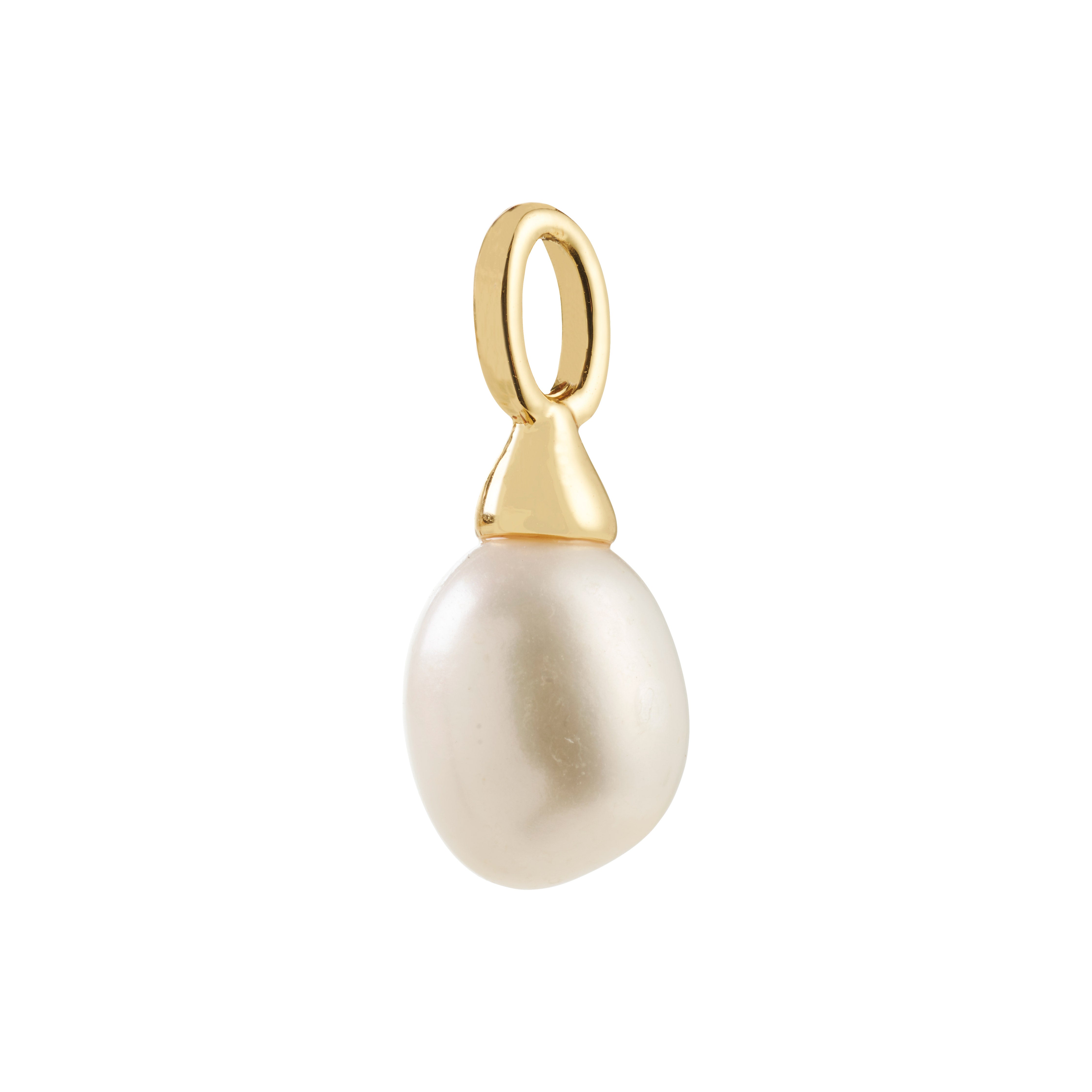Pilgrim CHARM mini perlevedhæng guldbelagt