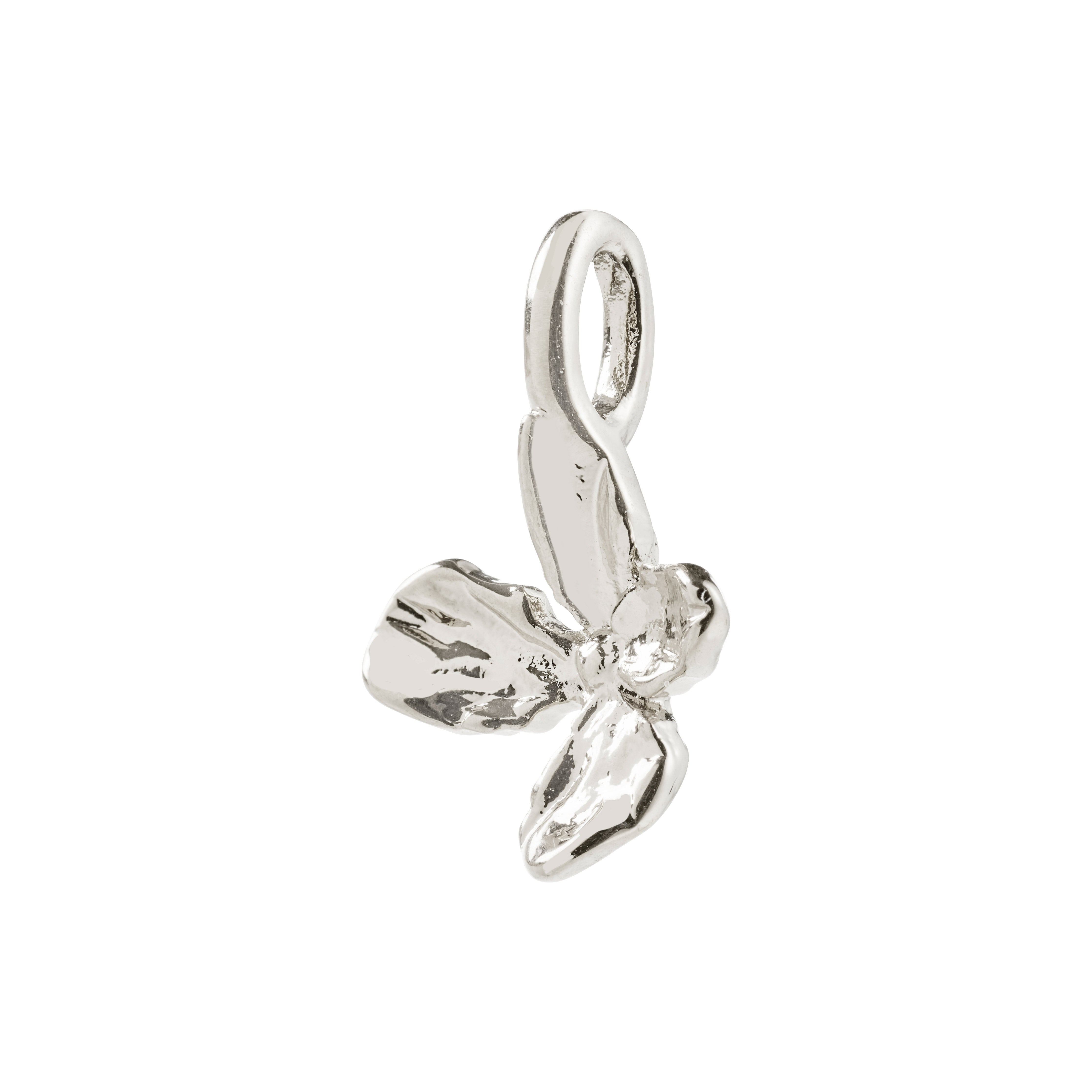 Pilgrim CHARM mini blomster vedhæng sølvbelagt