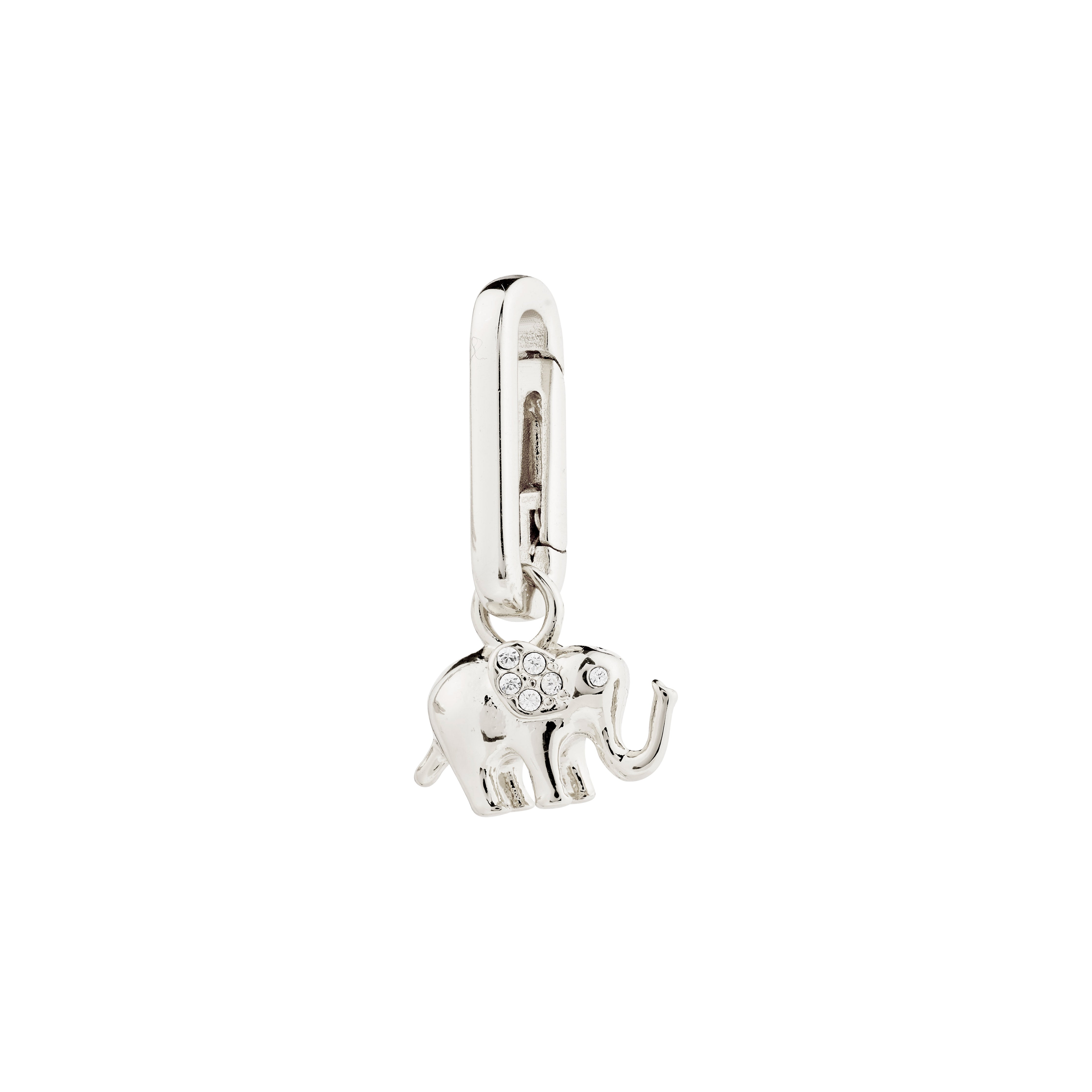Pilgrim CHARM elefant vedhæng sølvbelagt