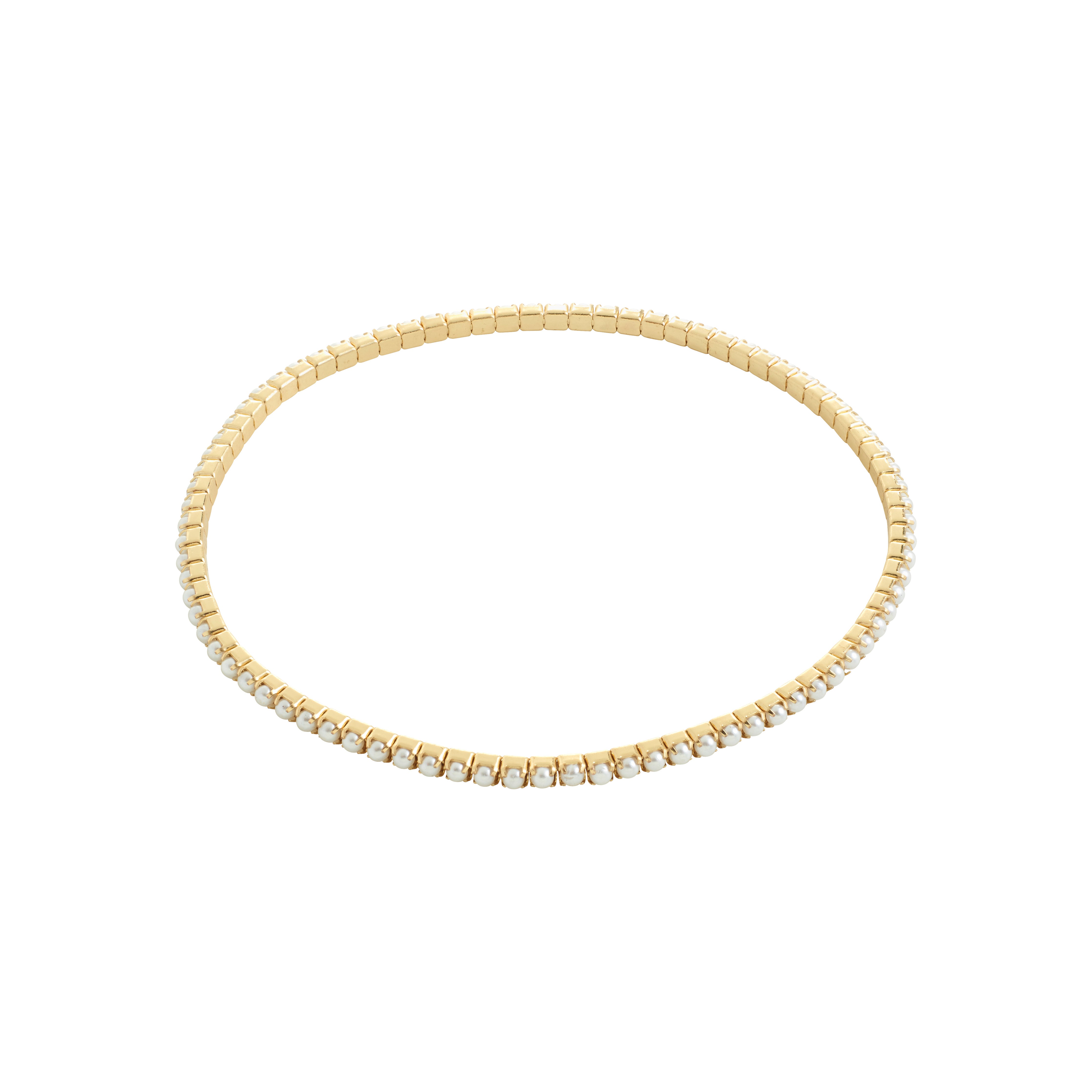 Pilgrim ARASH perle armbånd guldbelagt