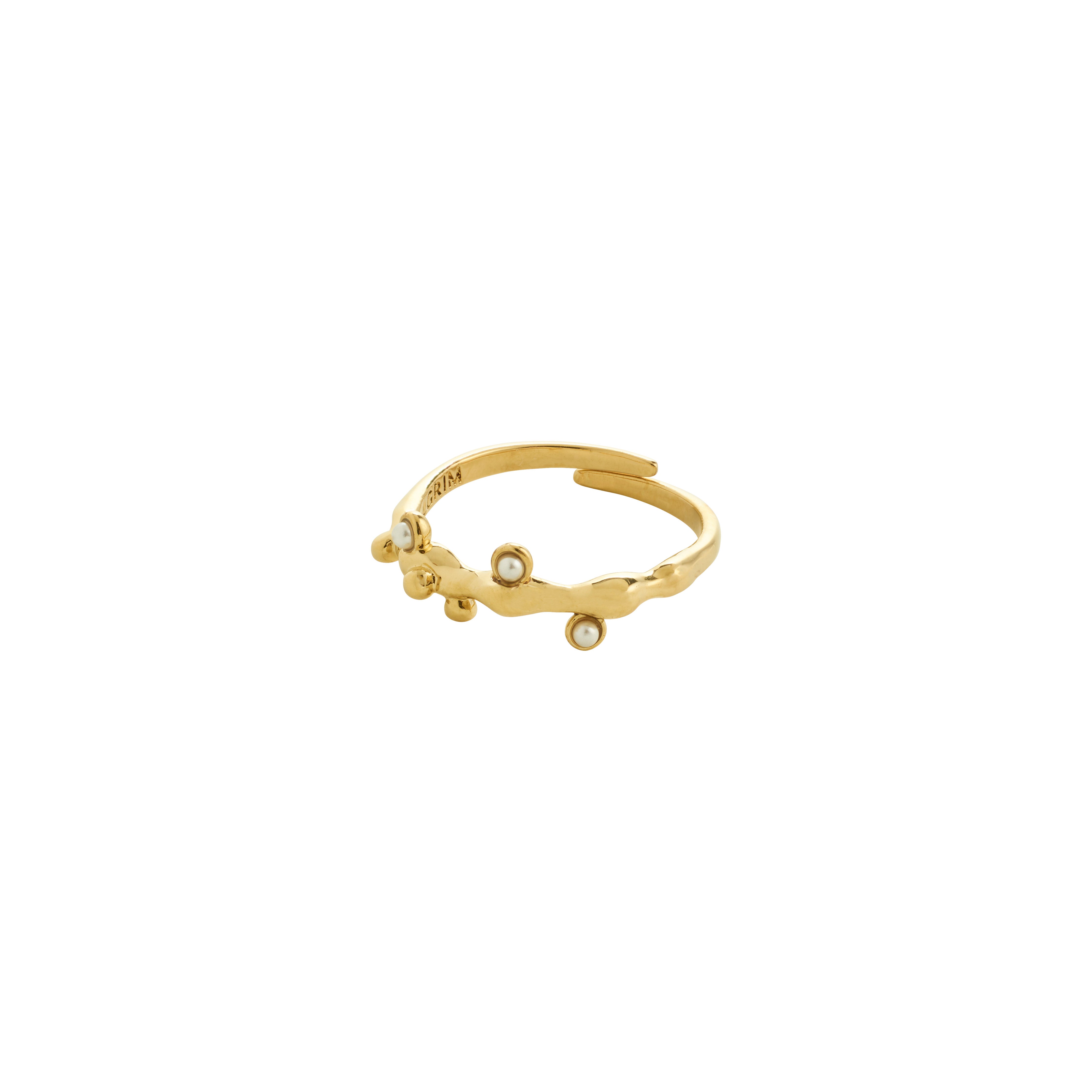 Pilgrim LULU magisk stack ring guldbelagt