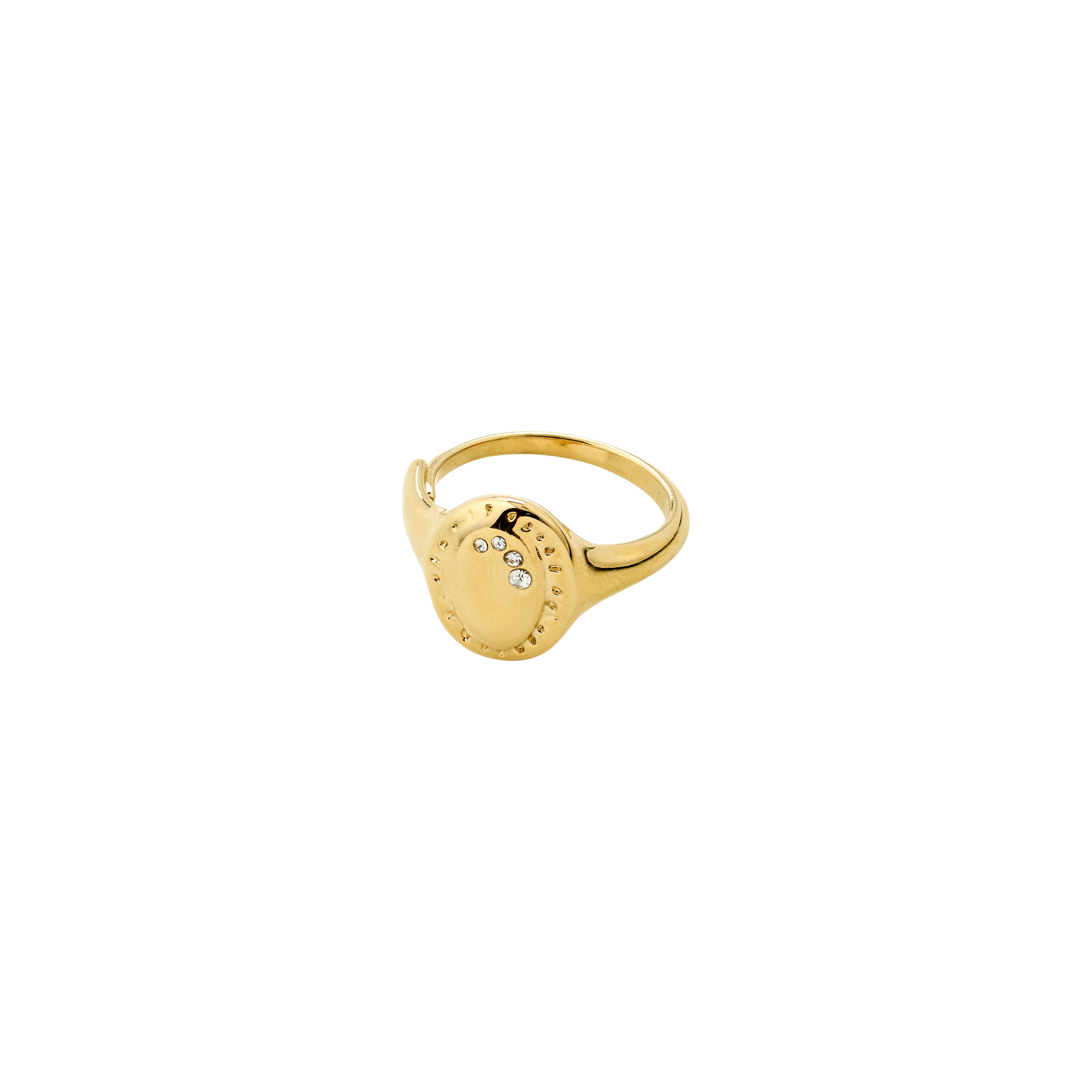 Pilgrim HERE ring guldbelagt