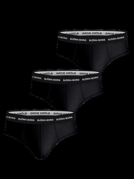 Björn Borg Cotton Stretch Brief 3-pack Sort, XL