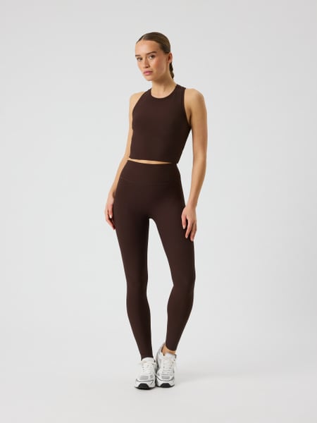 Björn Borg Studio Ribbed Tights Brun, S