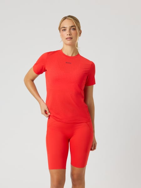 Björn Borg Borg Performance Perforated T-shirt Rød, XL