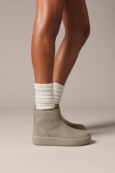 Björn Borg Women's Wooly Boots Grå, 39
