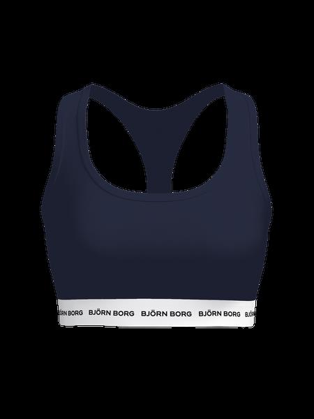 Björn Borg Logo Soft Top Marineblå, XL