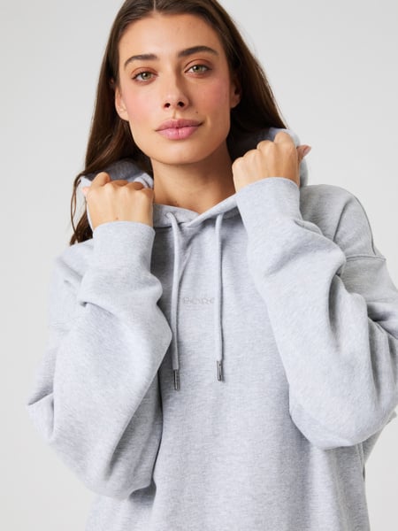 Björn Borg Studio Oversized Hoodie Grå, XL