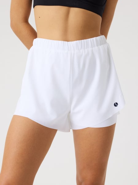 Björn Borg Ace 2 In 1 Shorts Hvid, XL