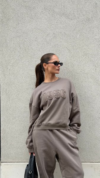 Björn Borg Studio Oversized Sweatshirt Brun, L